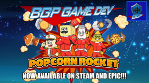 Popcorn Rocket now Released on Steam and Epic Games Store! – BGP Game Dev
