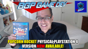 Popcorn Rocket Available on PlayStation 4 (PS4) and PC Physical – BGP Game Dev